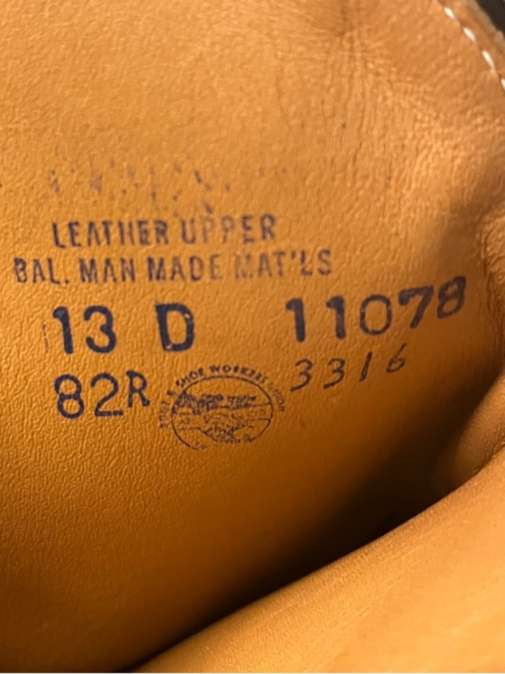 L.L. Bean Size 13 Men's Tan Leather Pull-On Boots - Picture 7 of 10